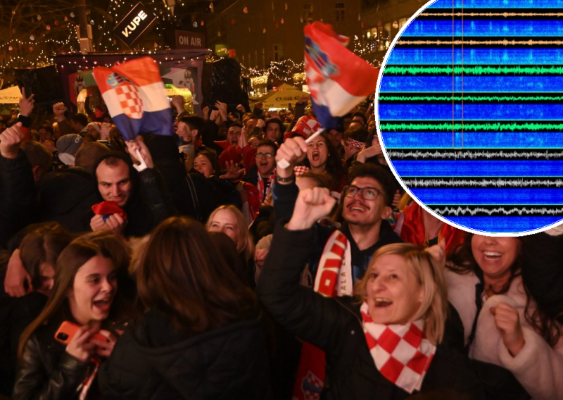 Hrvati reakcijama izazvali potrese tijekom utakmice? Seizmogrami su sve zabilježili