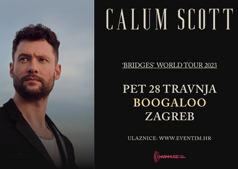 Kantautor moćnog glasa i pjesama koje ogoljuju dušu Calum Scott u proljeće stiže u zagrebački Boogaloo!