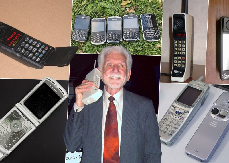 [FOTO] Od plastičnih cigli do staklenih pločica: Ovo je kratka povijest mobilnih telefona