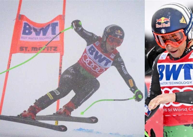Sofia Goggia slomila dva prsta na spustu u St. Moritzu pa završila na drugom mjestu