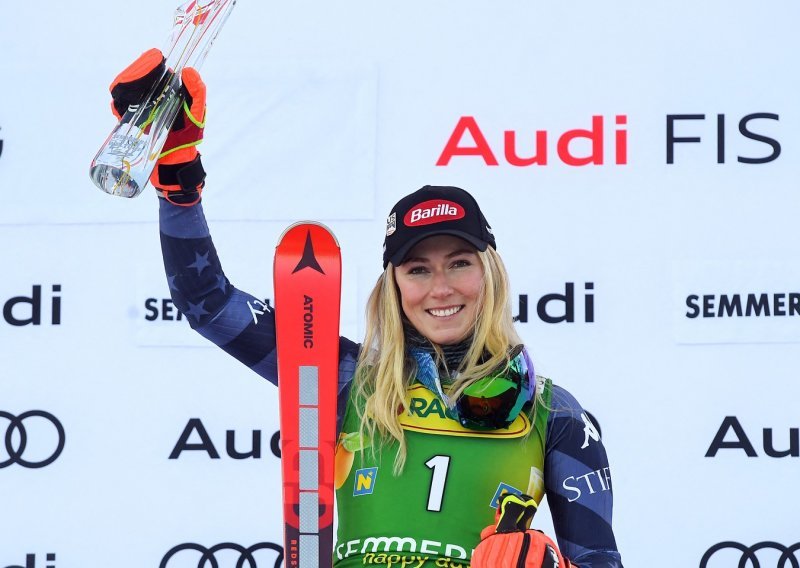 Amerikanka Shiffrin stigla do nove pobjede; sve je bliže rekordu koji drži Lindsey Vonn, a prijeti i nedodirljivom Ingemaru Stenmarku