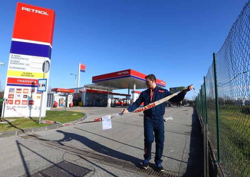 [VIDEO/FOTO] Petrol zatvorio benzinske pumpe na sat vremena, oglasili se novim priopćenjem