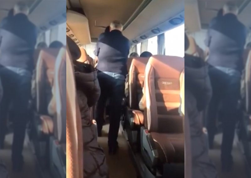 [VIDEO] Vozač školskog autobusa kod Velike Gorice urlao na djevojčicu: G***o jedno, ne mogu voziti od tebe