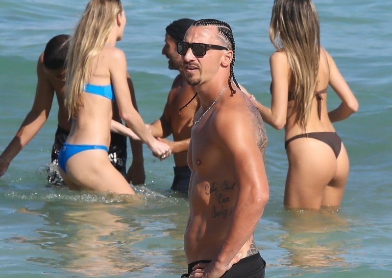 [VIDEO] Zlatan Ibrahimović objavom snimke s plaže u Miamiju opet 'raspametio' Milanove navijače