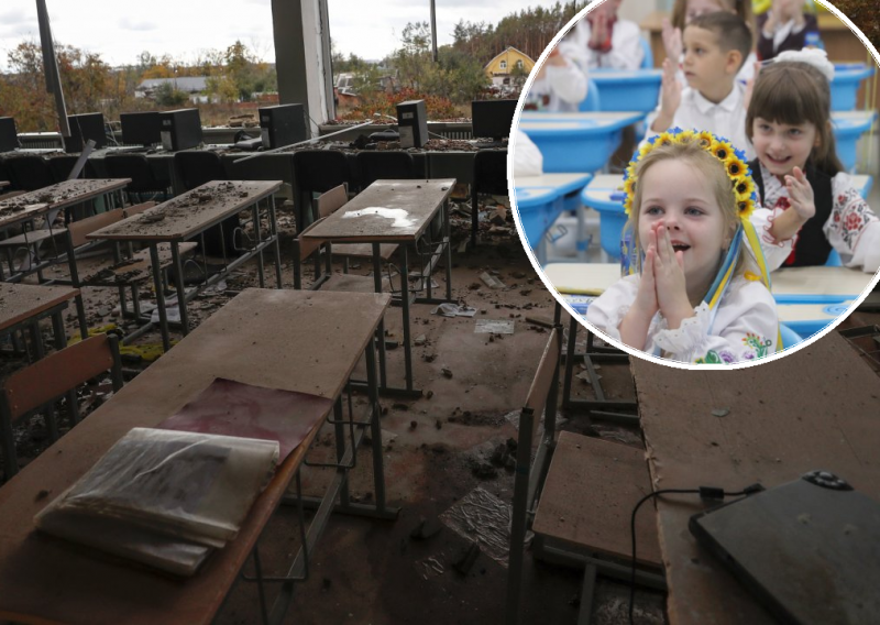 Izgubljena djeca i izmučeni nastavnici na razornoj liniji bojišnice u Ukrajini: 'Sramim se svoje škole'
