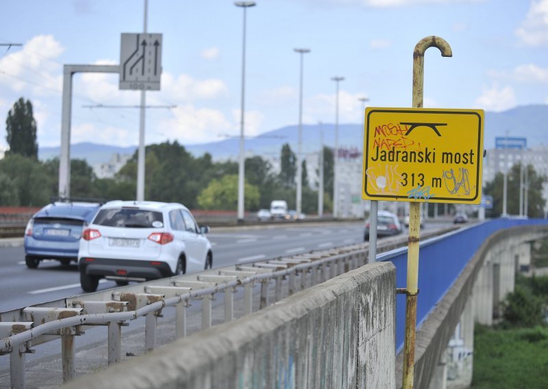 Od subote ponovno otežan promet preko Jadranskog mosta: Kreće nastavak radova, Grad Zagreb objavio detalje