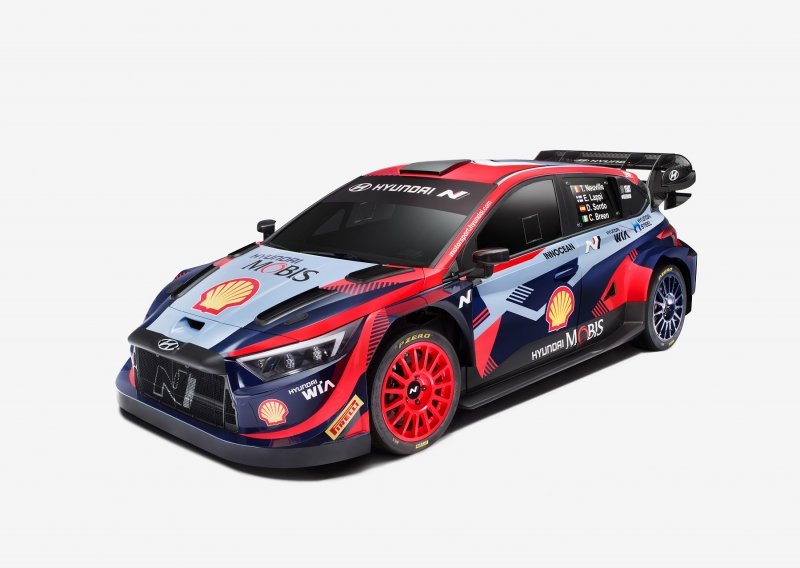 [FOTO/VIDEO] Hyundai predstavio novi WRC automobil za 2023.: Hyundai i20 N Rally1 Hybrid za povratak na vrh