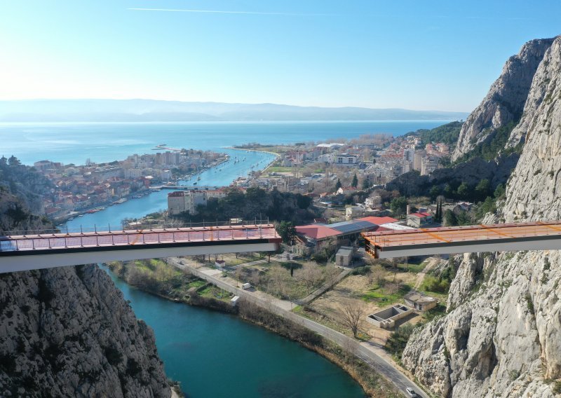 [VIDEO/FOTO] Evo jednostavnog objašnjenja zašto most Cetina nije u ravnini i kako će se spojiti