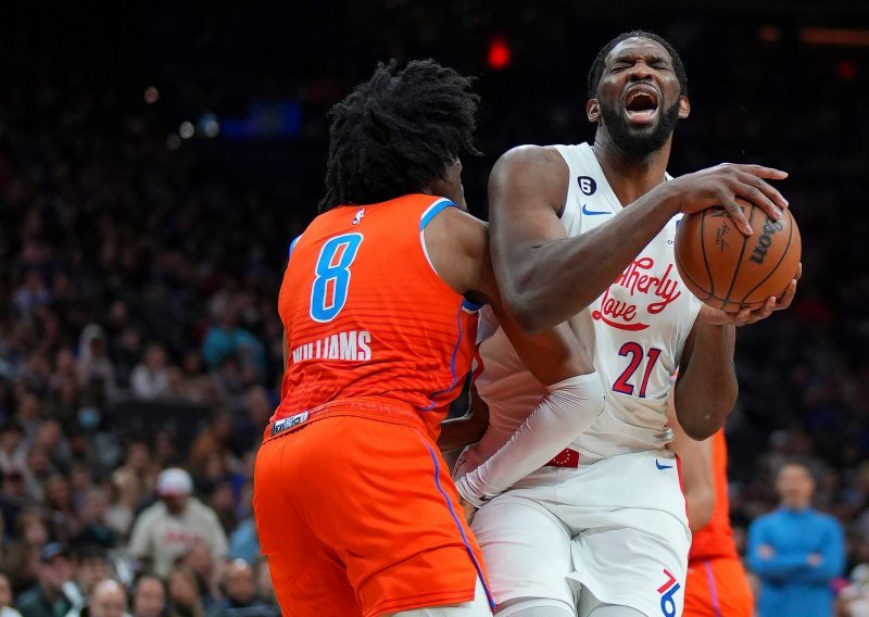 Joel Embiid pet sekundi prije kraja donio pobjedu Philadelphiji; skromna večer Luke Dončića