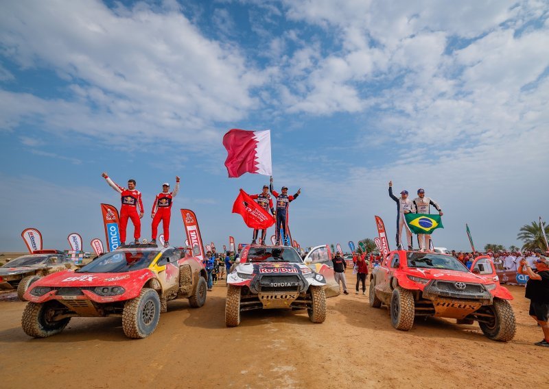 [FOTO/VIDEO] Završila najteža svjetska cross-country utrka: Al-Attiyah u Toyoti GR DKR Hilux T1+ pobjednik relija Dakar