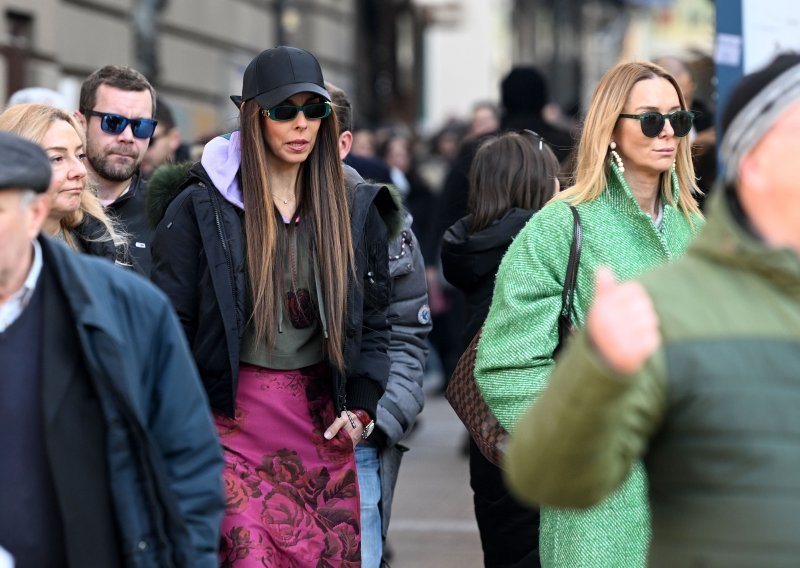 Spojila naizgled nespojivo: Supruga Igora Vorija plijenila pozornost na zagrebačkoj špici u efektnoj kombinaciji glamura i street stylea