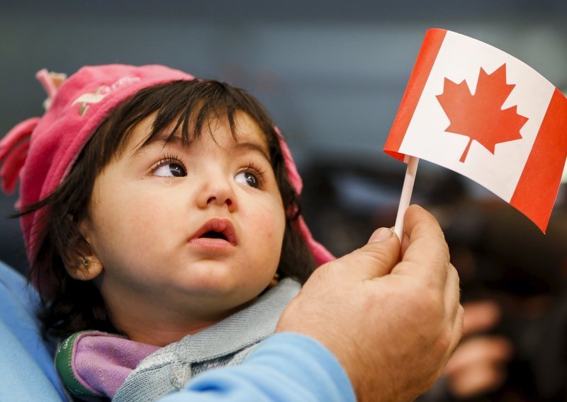 Kanada od studenoga prihvatila 10 tisuća sirijskih izbjeglica
