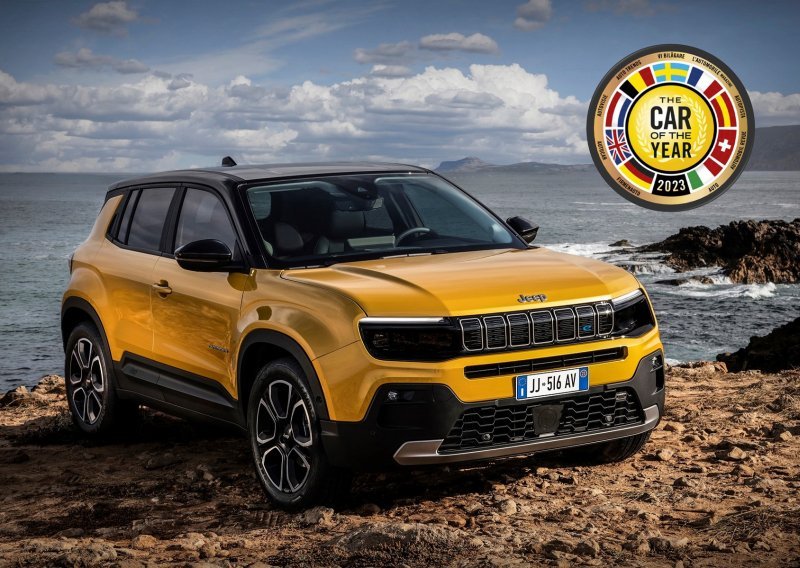 [FOTO/VIDEO] Jeep Avenger je europski automobil godine 2023.: Prvi model legendarne američke marke na vrhu