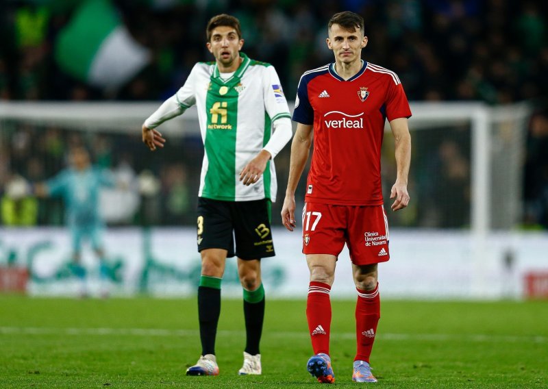 Ante Budimir zabio u pobjedi Osasune protiv prošlogodišnjeg osvajača Kupa kralja