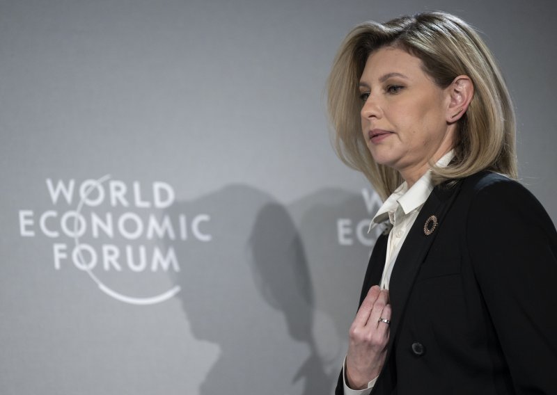 Olena Zelenska u Davosu: Više se potrudite; postoji uloga za koju svaka zemlja može preuzeti odgovornost