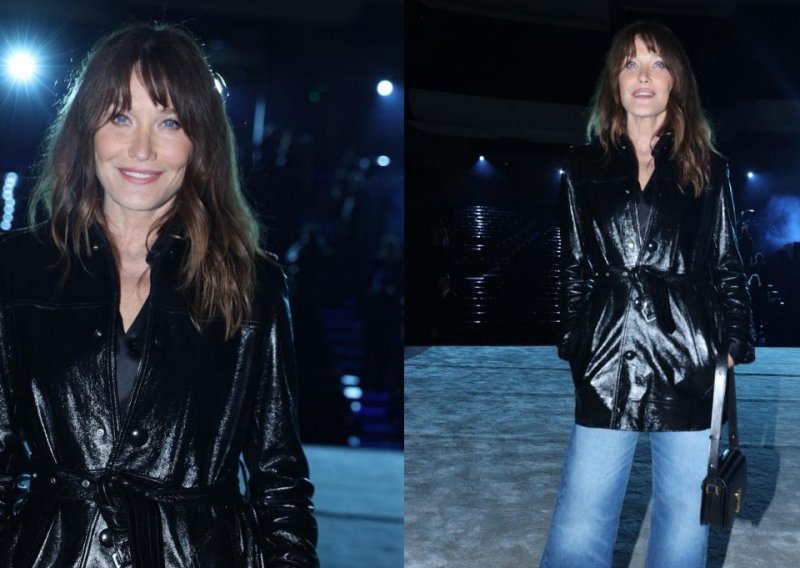 Bivša francuska prva dama izgleda senzacionalno u odličnim trapericama i još boljoj kožnoj jakni