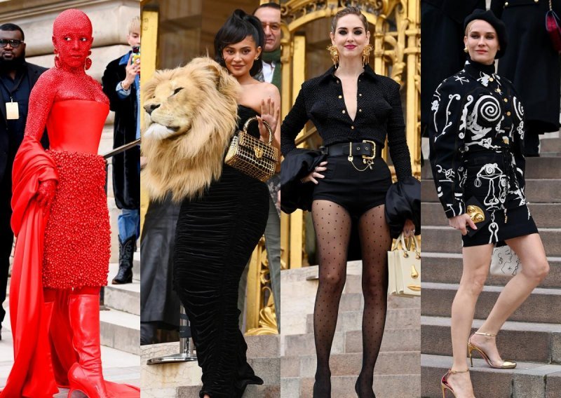 Može li luđe od ovoga? Kylie Jenner i Doja Cat ukrale show na reviji brenda Schiaparelli