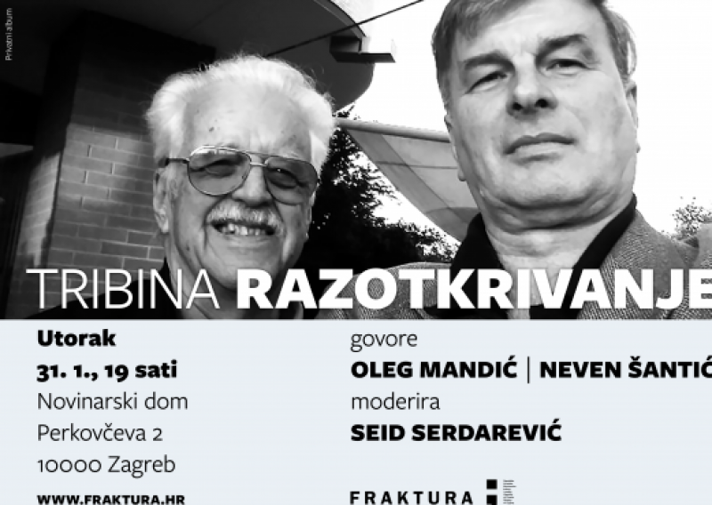 Predstavljanje knjige Olega Mandića i Nevena Šantića 'Život obilježen Auschwitzom'