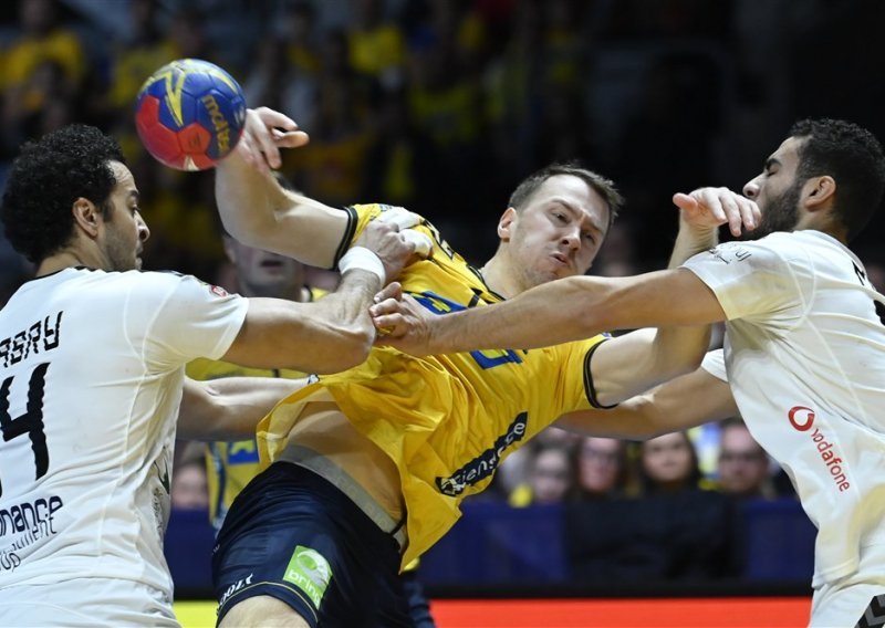 [FOTO] Šveđani pokazali kako se igra protiv Egipćana; 'faraoni' sad idu kući, a Švedska u polufinale SP-a
