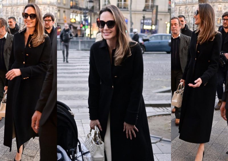 Angelina Jolie stvorila pomutnju na ulicama Pariza: Elegantno izdanje začinila novom 'it' torbicom