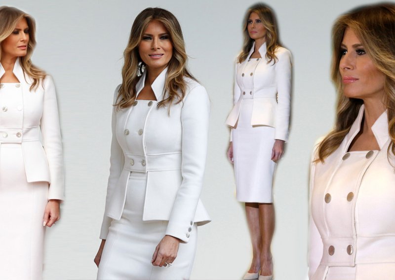 Glamurozna Melania Trump zablistala u bijelom