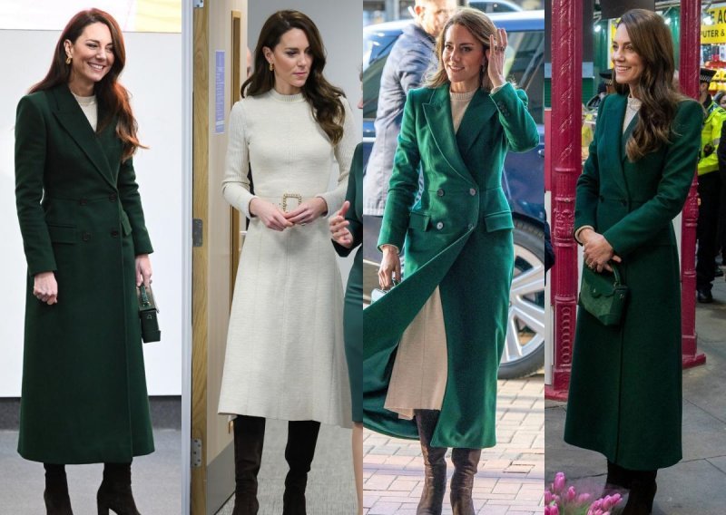 Savršenu haljinu za zimske dane Kate Middleton vješto sakrila ispod kaputa omiljenog dizajnera
