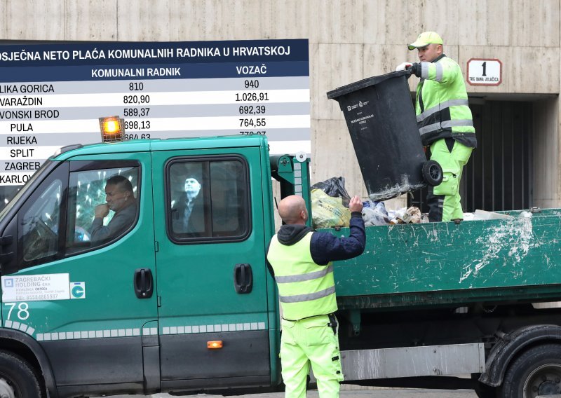 Nakon štrajka u Zagrebu doznajemo kolike su plaće komunalaca u drugim gradovima - jedan se posebno ističe