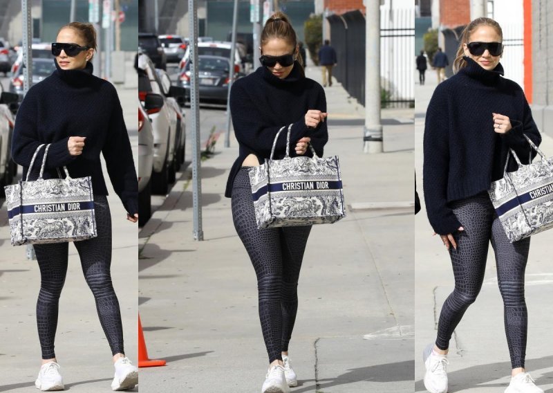 Jennifer Lopez ne odvaja se od skupocjene torbe za kojom već neko vrijeme luduje modni svijet