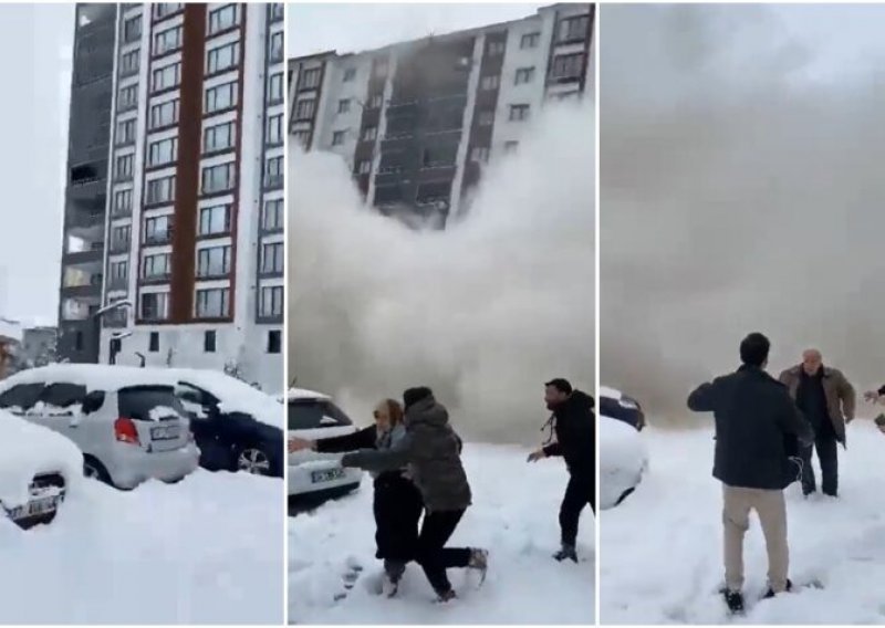 [VIDEO] Nove šokantne snimke iz Turske, zgrade su padale kao kule od karata