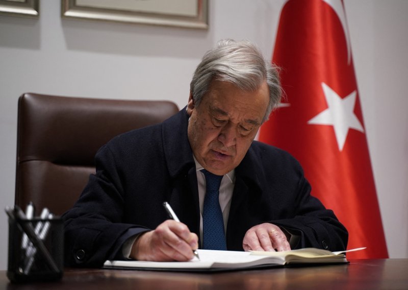 Glavni tajnik UN-a traži da se olakša slanje pomoći iz Turske u Siriju