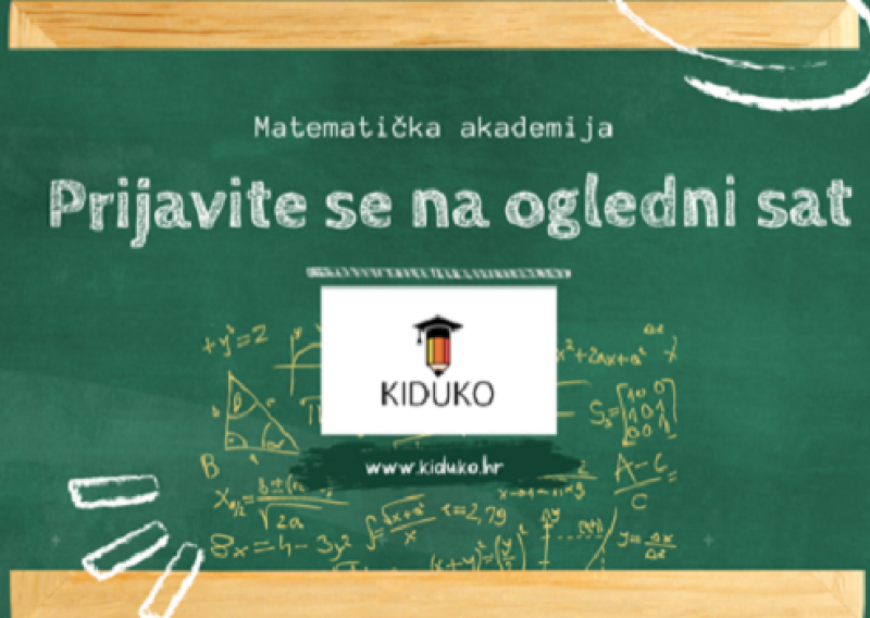 Potaknite djecu na logičko i kritičko razmišljanje uz Kiduko matematičku akademiju