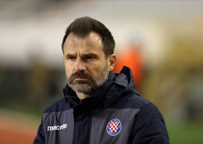 Trener Hajduka iskreno o pojačanjima: Nije neko ludilo, svi mi znamo da to može biti bolje, ali tako je kako je...