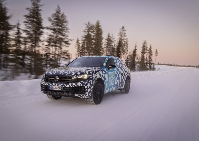 [FOTO/VIDEO] Novi VW Touareg na posljednjim testiranjima blizu Arktičkog kruga: Sveobuhvatno tehničko i vizualno ažuriranje premium SUV-a