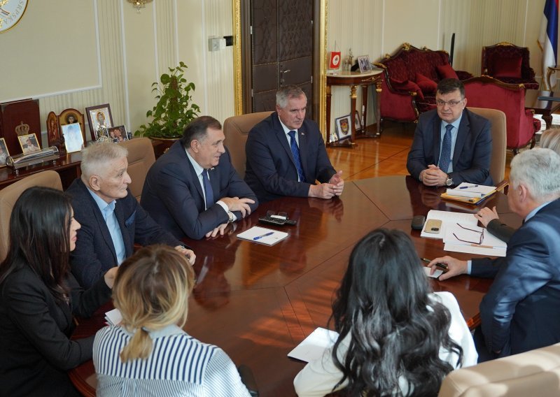 Čović i Dodik potvrdili dobre međusobne odnose te najavili nastavak bliske suradnje