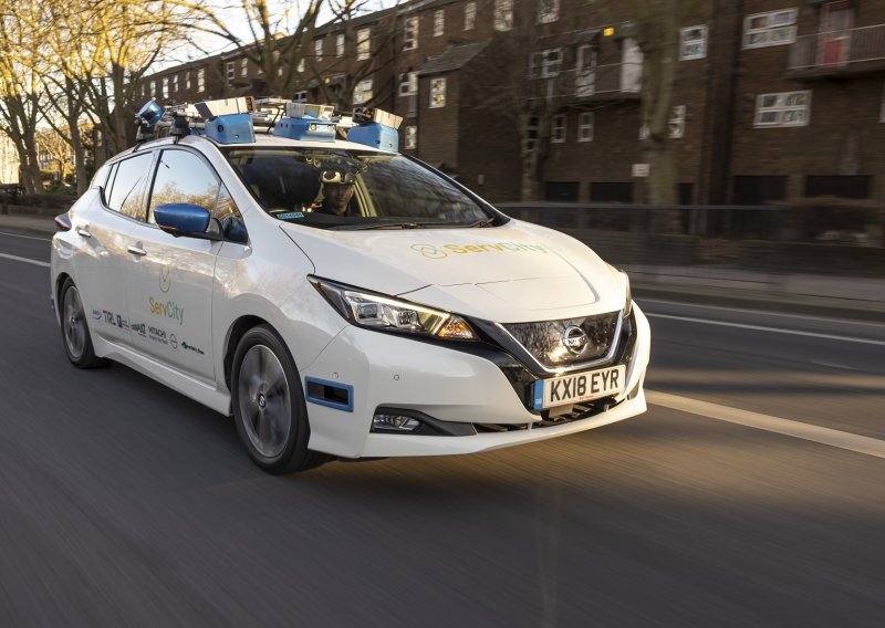 [FOTO/VIDEO] Nissan LEAF u projektu ServCity; Autonomna mobilnost u složenim urbanim okruženjima