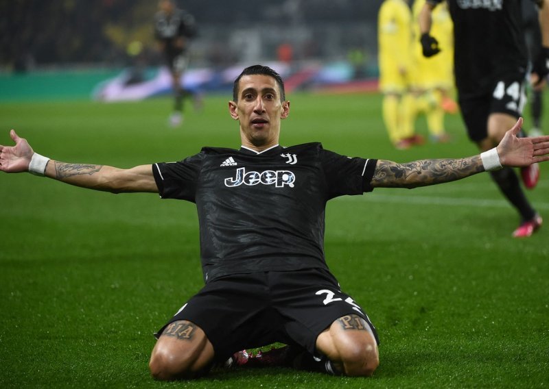 [FOTO] Angel Di Maria zabio hat-trick i spasio Juventus; Sevilla i Ivan Rakitić izgubili 2:0, ali su prošli dalje...