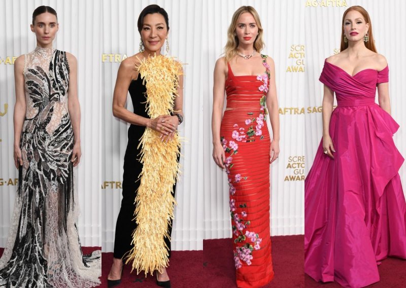Holivudske dame blistale na crvenom tepihu: Pogledajte sva izdanja s prestižne dodjele nagrada