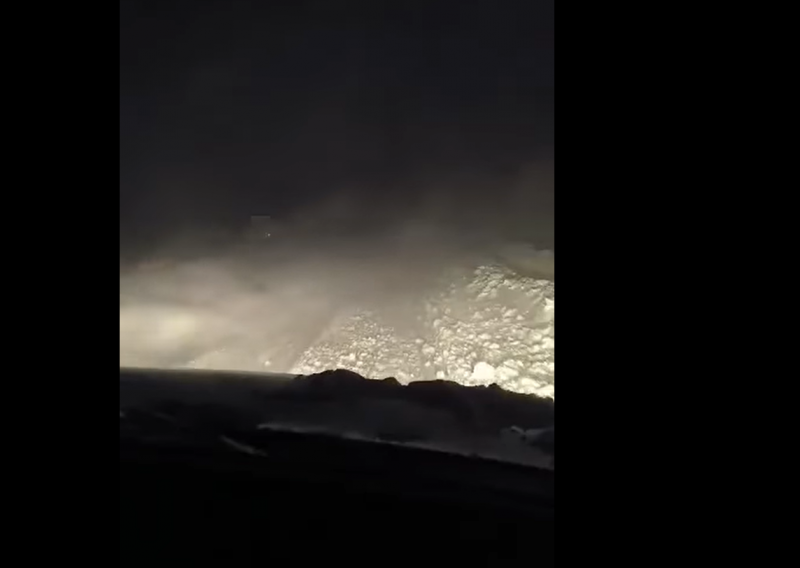 [VIDEO] Ovako je izgledao put jednog od vozača koji se uspio sinoć probiti do Dalmacije