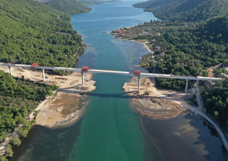 [VIDEO] Pogledajte kako je tekla izgradnja vijadukta Prapratno i mosta Ston