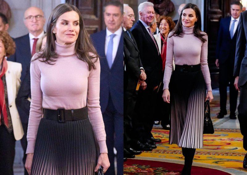 Kraljica Letizia ponovno posegnula duboko u ormar i odabrala laskavu suknju koja figuru čini vitkijom
