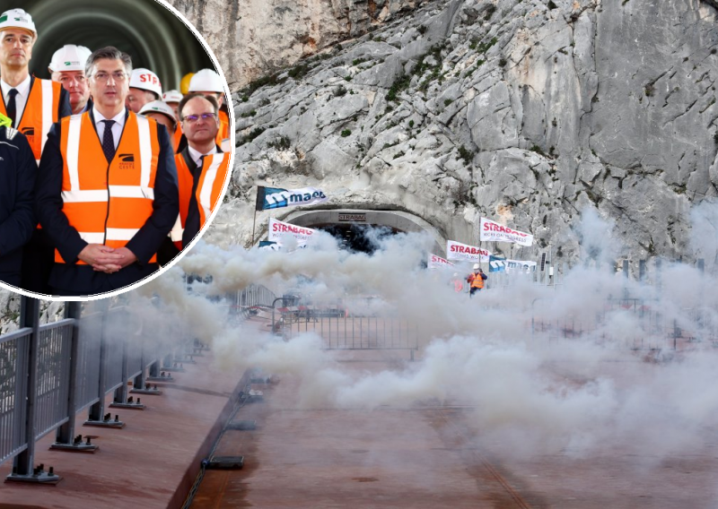 [FOTO/VIDEO] Konačno spojen most iznad Cetine, Plenković: 'Ovo je sjajan dan za Omiš!'