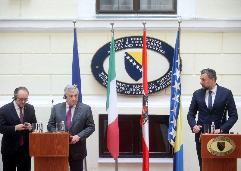 Tajani i Schallenberg u Sarajevu: BiH mora iskoristiti 2023. godinu
