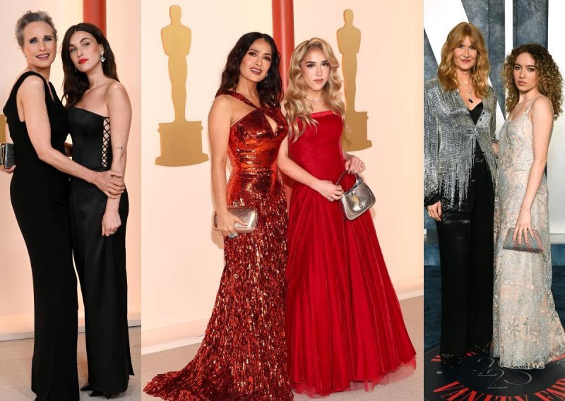 Dodjela Oscara bila je večer ponosnih roditelja: Prekrasne kćeri gotovo su zasjenile svoje slavne majke