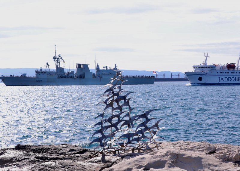 Zapovjednik NATO skupine objasnio zašto turska fregata nije stigla u Split