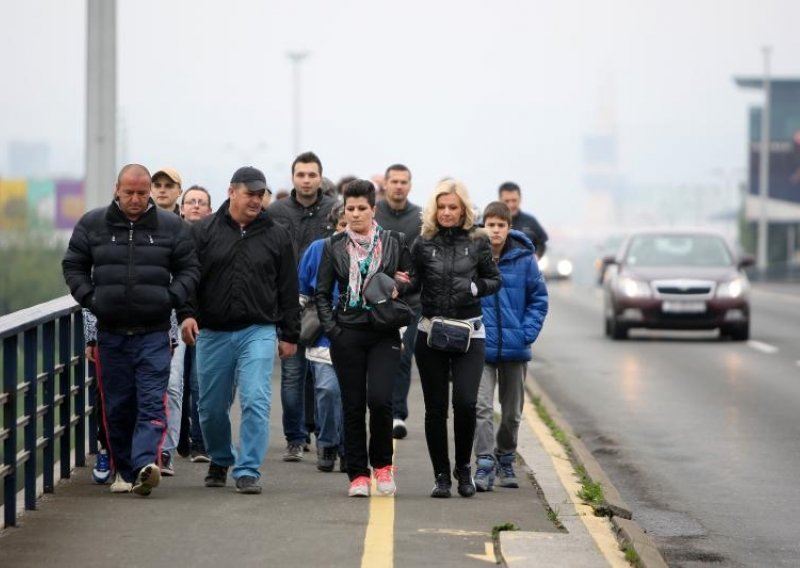 Kolona potpore Bandiću stigla pred Remetinec