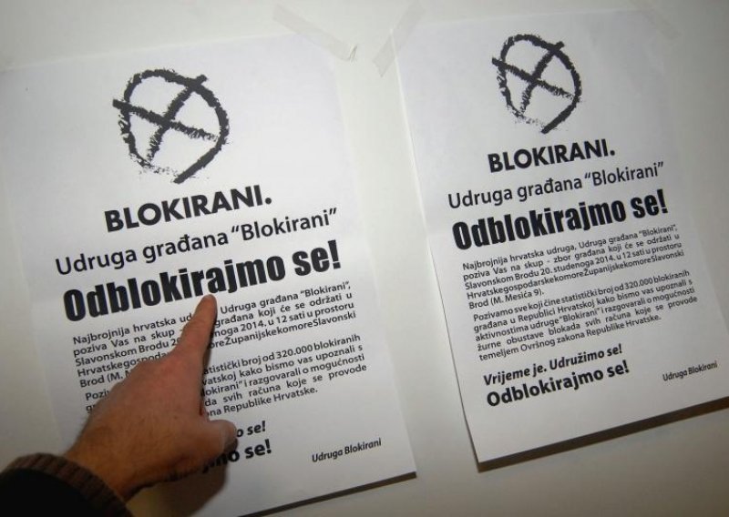 Blokirani zbog otpisa duga optužili Vladu za diskriminaciju