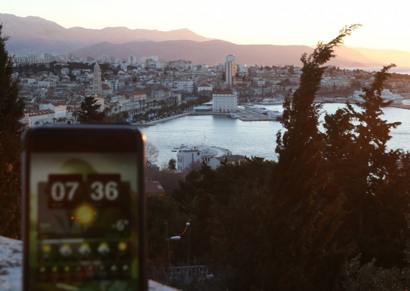 U Splitu najniža temperatura u pola stoljeća!