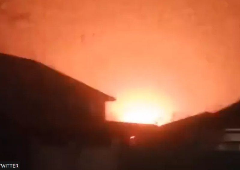 [VIDEO] U velikoj eksploziji na Krimu uništeni ruski projektili: 'Zapaljene zgrade, oštećena električna mreža'