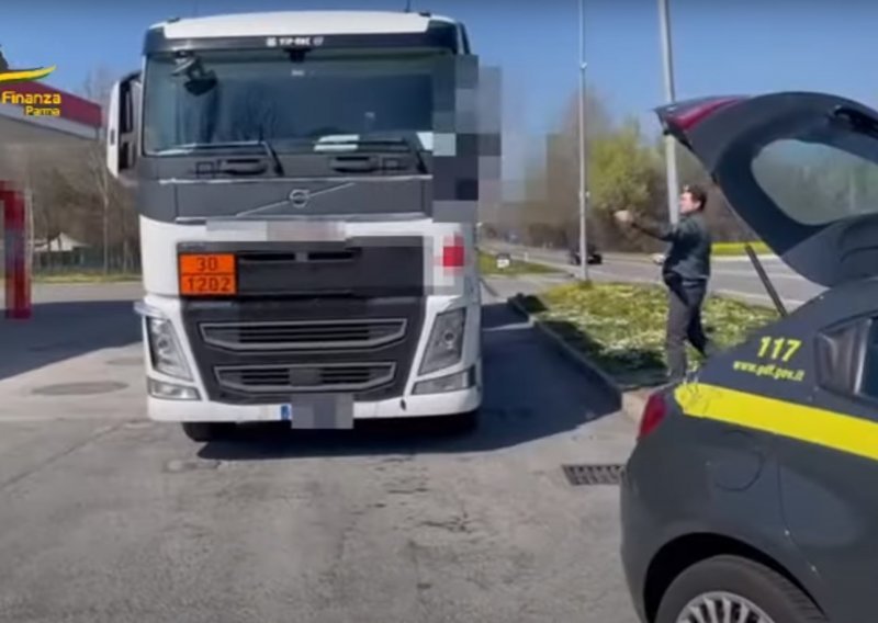 U Italiji pala banda: Hrvatskim kamionima odvozili su gorivo iz Hrvatske i Slovenije, policija im blokirala 147 milijuna eura