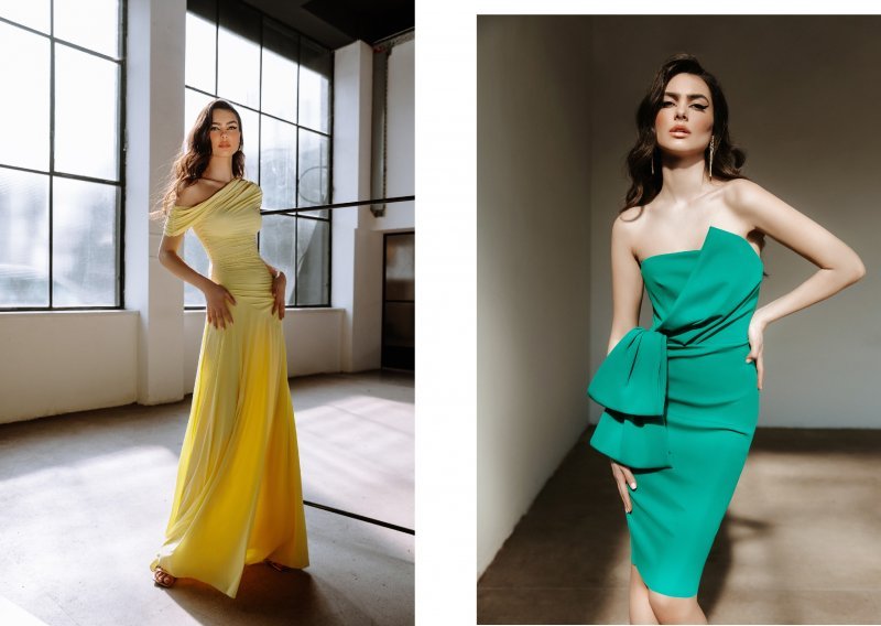 Očarana svilom i viskozom: Novom kolekcijom Diane Viljevac dominiraju svilene haljine